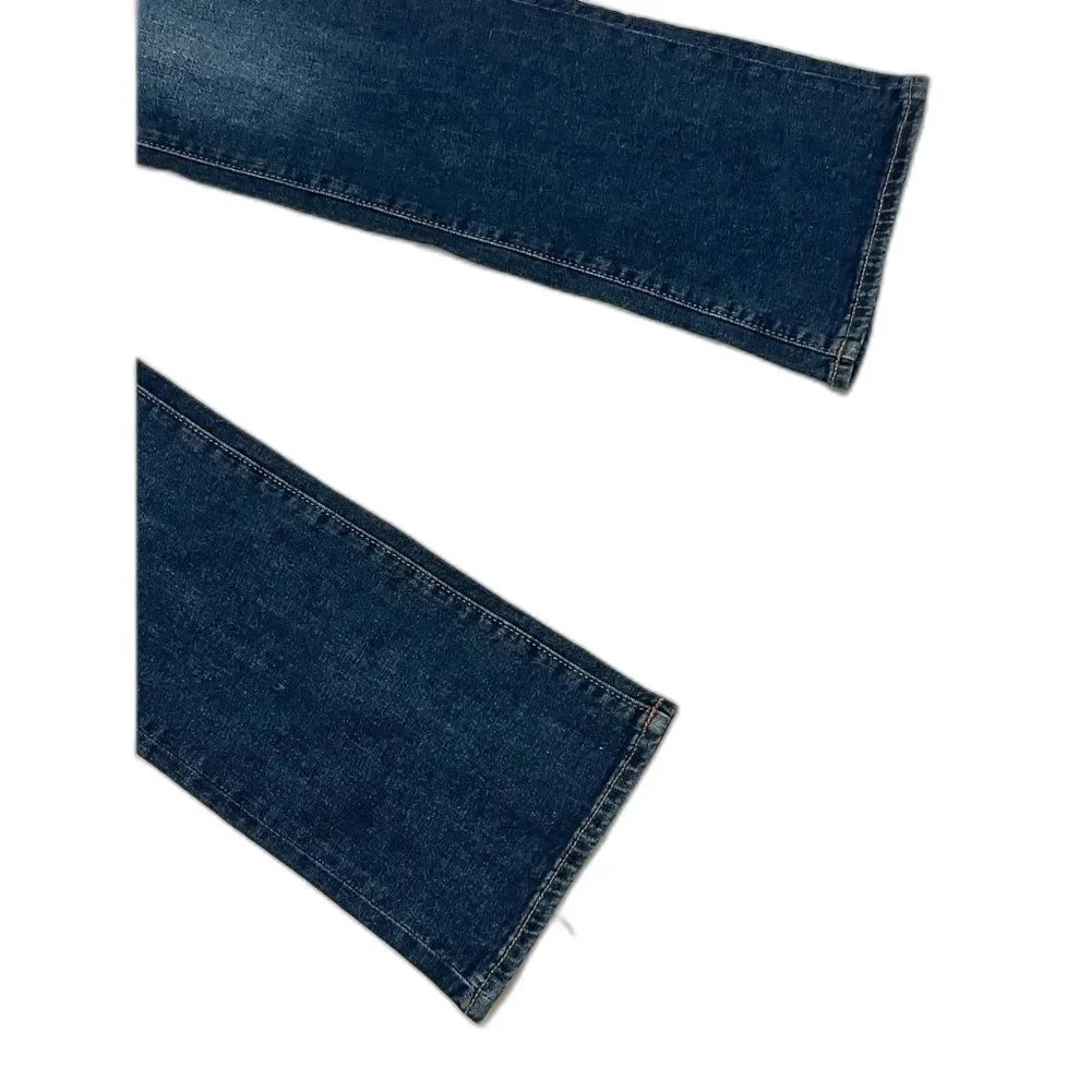 Old Navy Kids Dark Blue Bootcut Built-In Flex Adjustable Waist Blue Jeans Sz 16